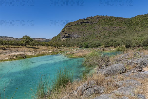 Turquoise river