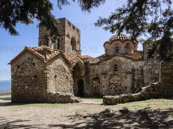 Byzantine Church of Agia Sofia or St Sophia in Mystras