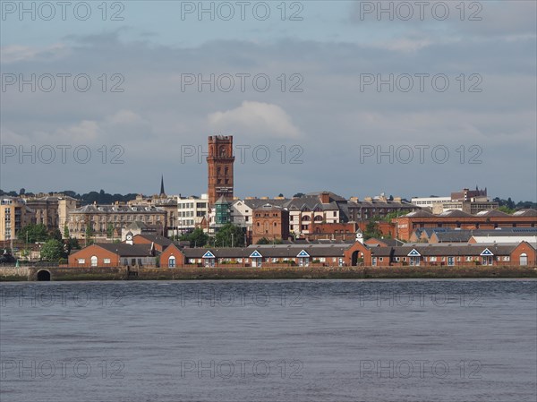 View of Birkenhead in Liverpool