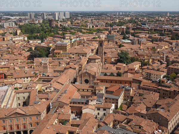 Aerial view of Bologna