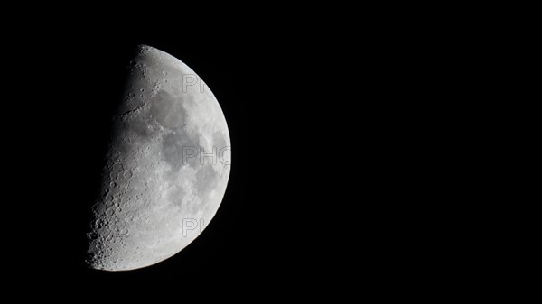 First quarter moon