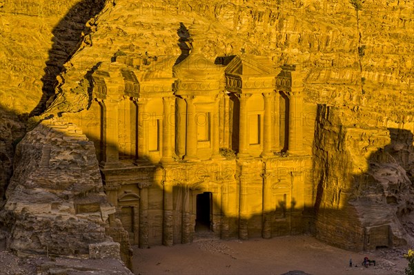 Ancient tomb Ed deir in the rock