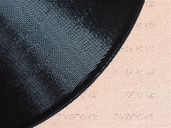 Vinyl record detail