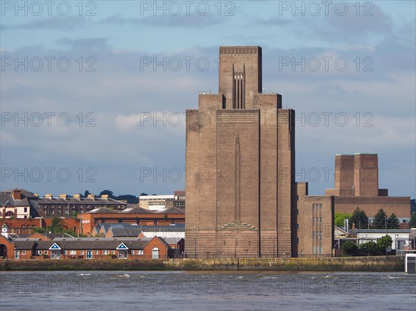 View of Birkenhead in Liverpool