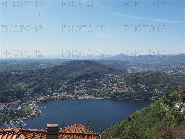 Aerial view of Como