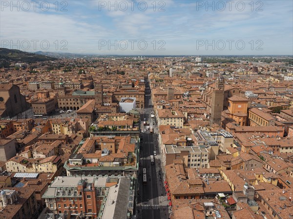 Aerial view of Bologna