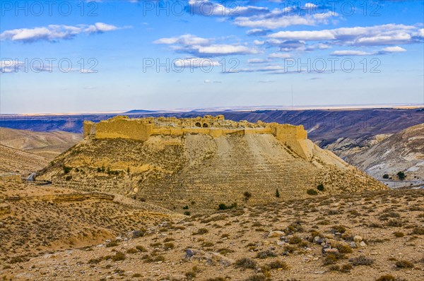 Sunset at Fortress of Shobak