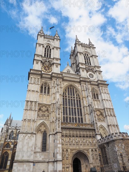 Westminster Abbey church in London