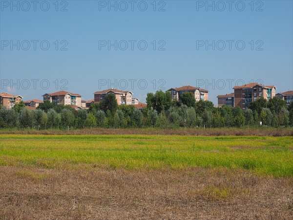 View of the city of Settimo Torinese