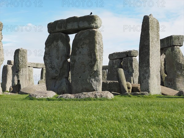 Stonehenge monument in Amesbury