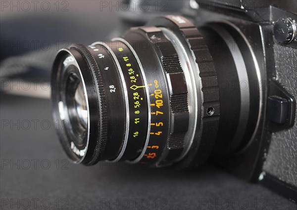 Vintage camera lens