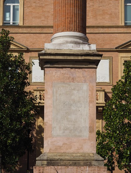 San Domenico column in Bologna