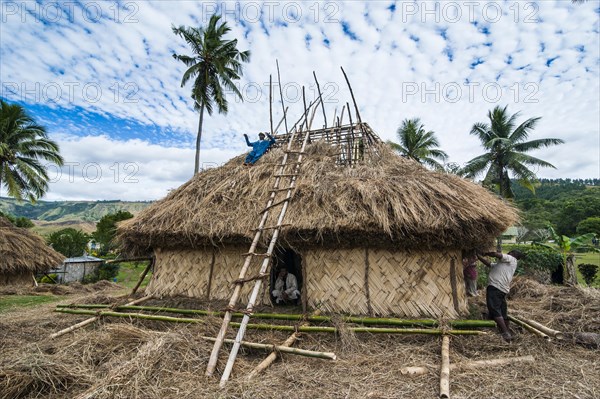 Navala village in the Highlands of Viti Levu