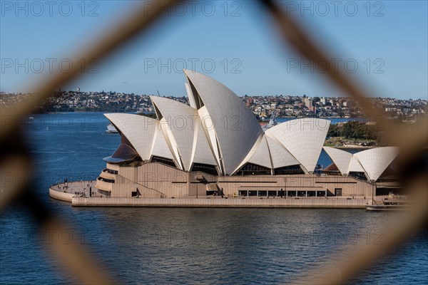Sydney Opera House view from Harbour Bridge