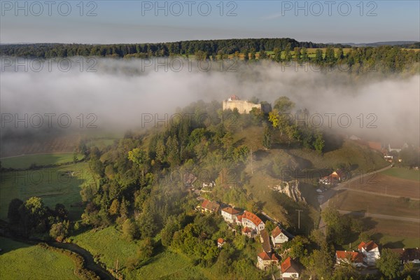 Niedergundelfingen Castle Ruin in Lautertal