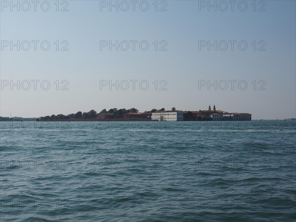 San Servolo island in Venice