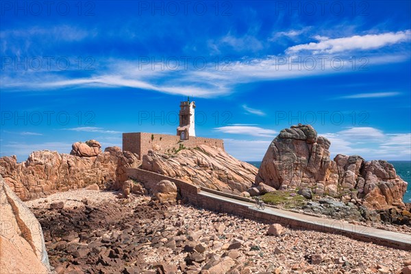 Paon lighthouse on the Ile de Brehat