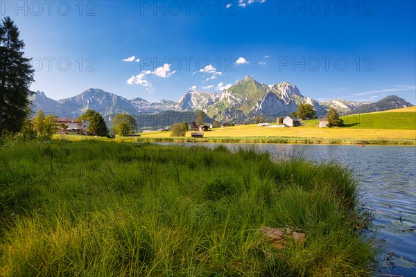 View of the Alpstein with Saentis