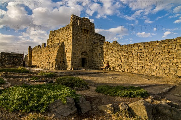 Imposing fortress in Qasr Al-Azraq