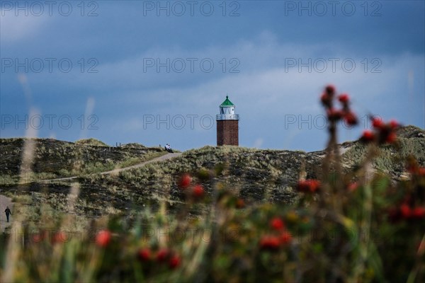 Red Cliff Cross lighthouse Lighthouse in Kampen on the island of Sylt