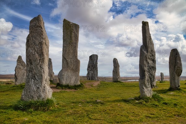 Callanish Stones Megalithic Formation