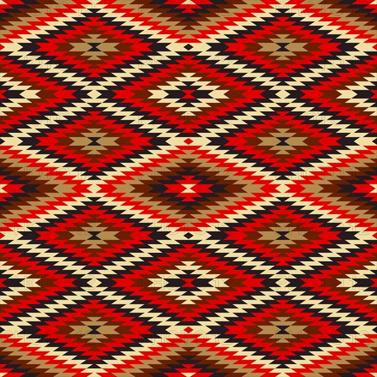 Native American Indian seamless background pattern