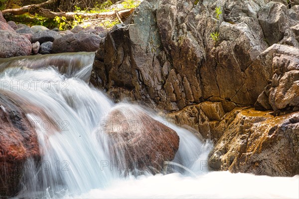 Small rapids in the Golo river