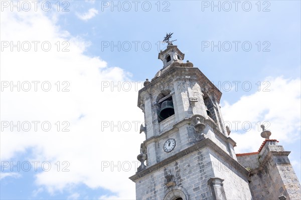 Church of San Bartolome in the town of Ibarra province of Gipuzkoa next to Tolosa