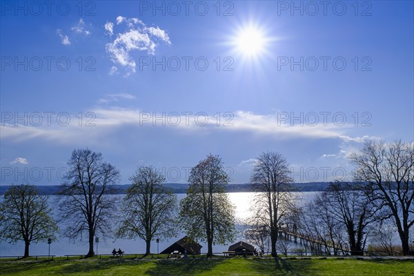 On the lakeside promenade