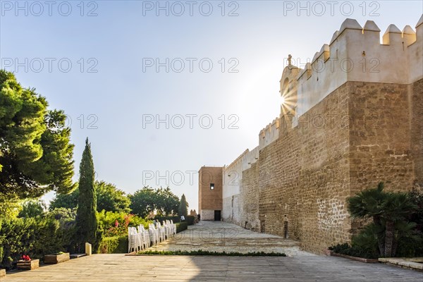 Great viw of the Alcazaba of Almeria