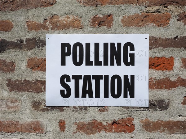 General elections polling station