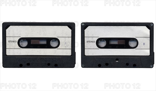 Tape cassette isolated