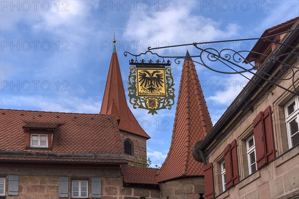 Nose sign of the Schwarzer Adler inn