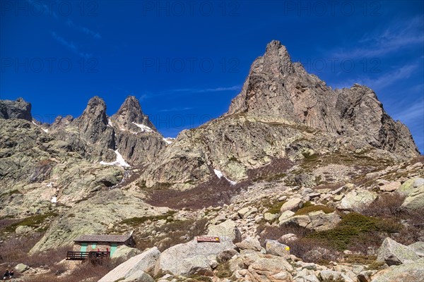 Mountains in the Restonica Valley