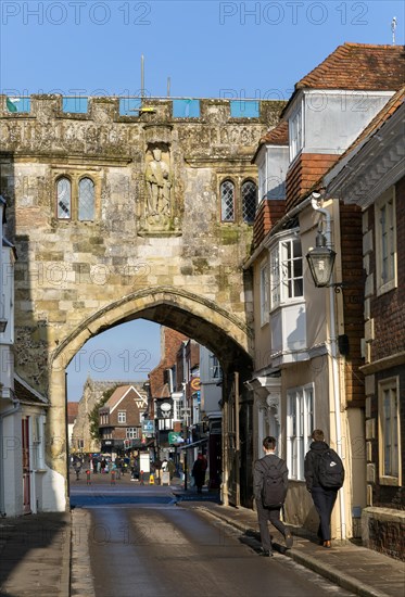 High Street Gate original gateway to the cathedral close