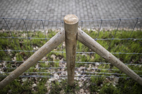 Protective fence against the spread of African swine fever