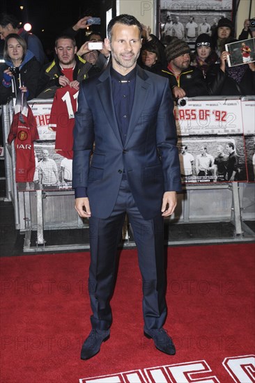 Ryan Giggs attends the The Class of 92 World Premiere on 01.12.2013 at ODEON West End