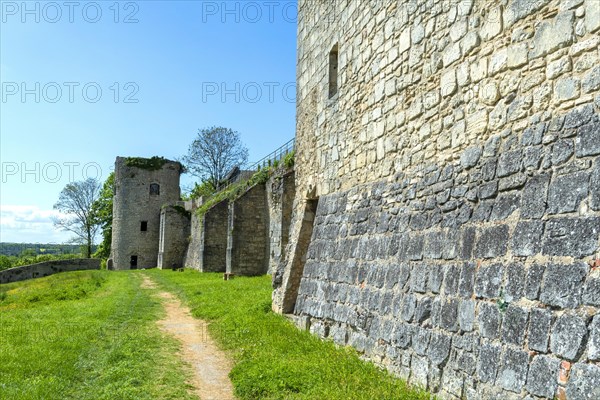 La Charite-sur-Loire. The ramparts. Nievre department. Bourgogne-Franche-Comte. France