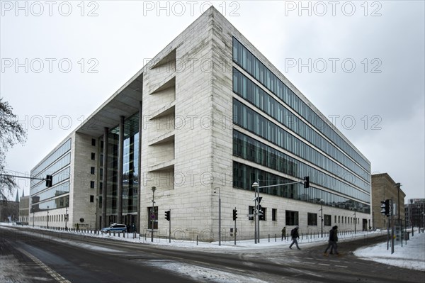 Federal Foreign Office in winter. Berlin