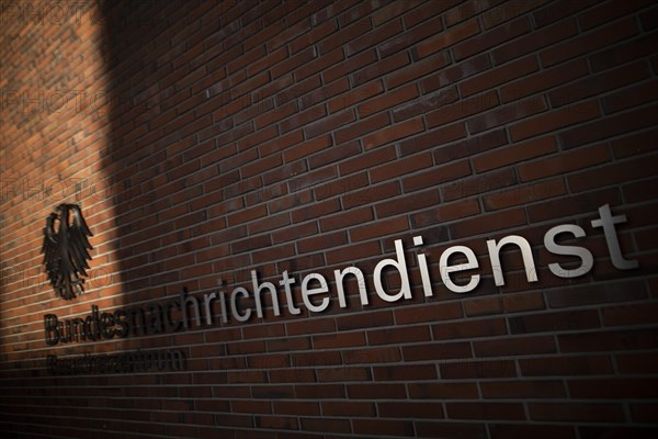 Lettering 'Bundesnachrichtendienst'