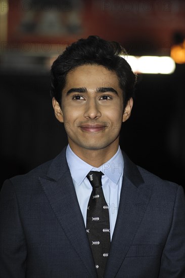 Actor Suraj Sharma attends the UK Premiere of LIFE OF PI on 03.12.2012 at Empire Leicester Square