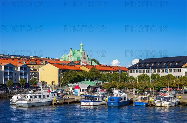 View over the northern harbour