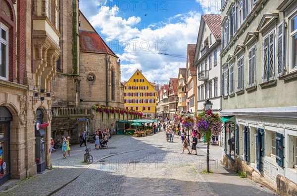 Old town view down the Schulberg to the Holzmarkt