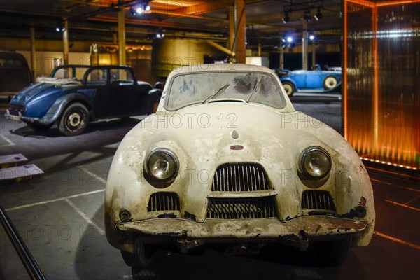 Rusty and dusty Allard P2 Monte Carlo 1953