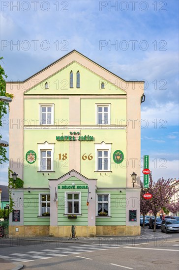 The Hotel Jicin in Jicin in the Bohemian Paradise