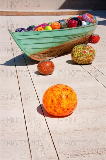 Dale Chihuly's Float Boat at the Salk Institute