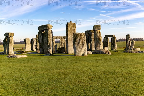 Standing stones of Neolithic henge