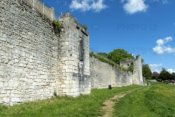 La Charite-sur-Loire. The ramparts. Nievre department. Bourgogne-Franche-Comte. France