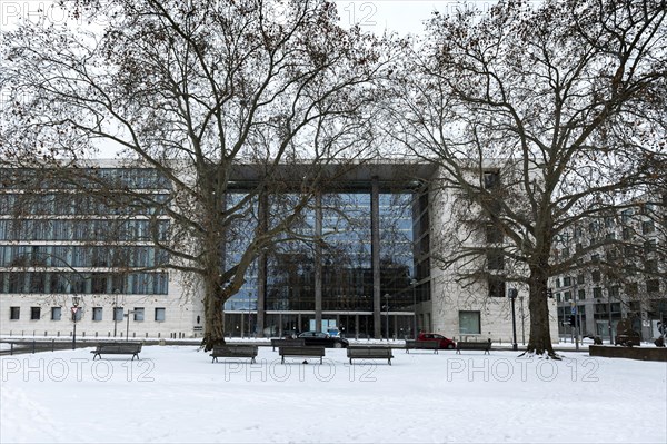 Federal Foreign Office in winter. Berlin