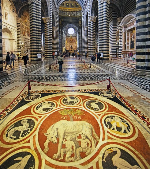 Siena Cathedral or Cattedrale Metropolitana di Santa Maria Assunta